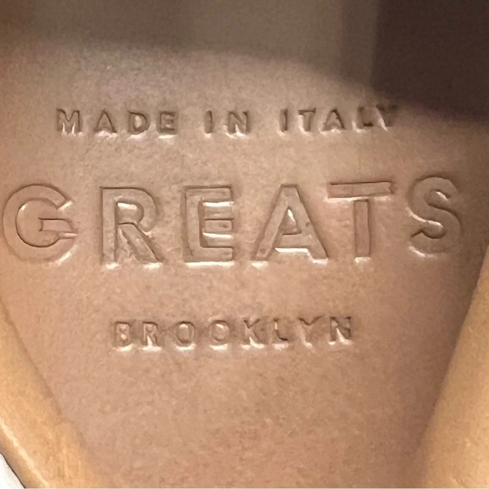 Greats Brooklyn Royale White Leather Casual Contemporary Sneakers Women’s 8.5 - Picture 13 of 13